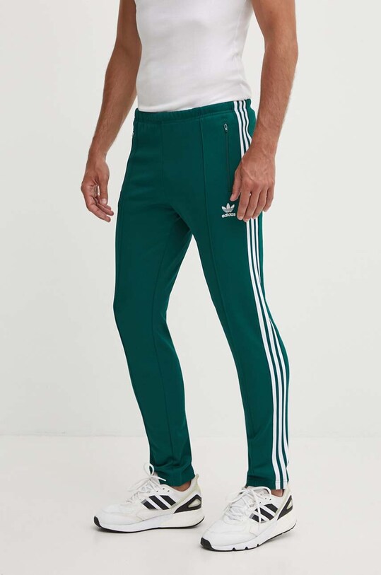 adidas Originals pantaloni de trening tricotaj verde IP0419