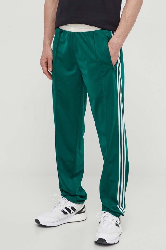 Tepláky adidas Originals Archive zelená farba, s nášivkou, IS1402 ...