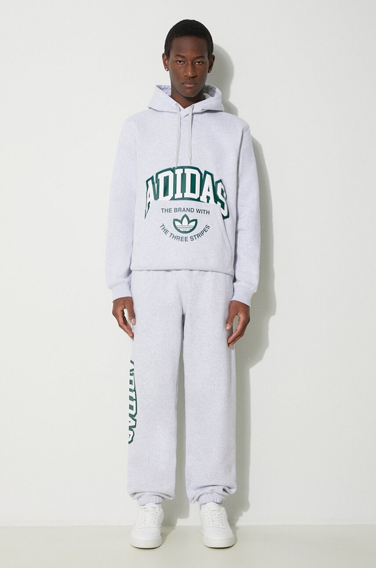 adidas Originals spodnie dresowe IS2900 szary SS24