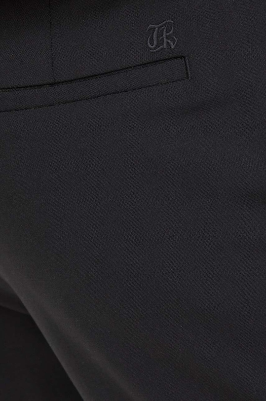 Вовняні штани The Kooples чорний HPAN28045K