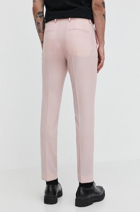 Îmbrăcăminte HUGO pantaloni din lână 50500271 roz