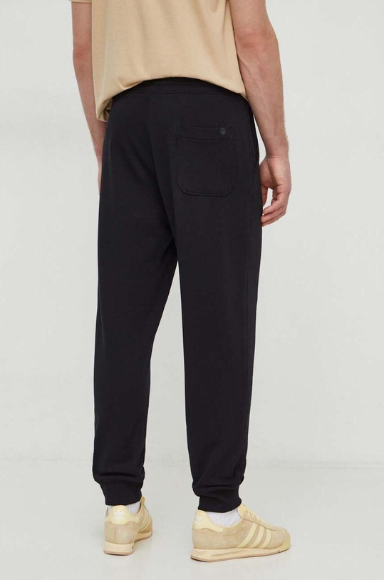 Odzież United Colors of Benetton spodnie dresowe bawełniane 3J68UF00K czarny