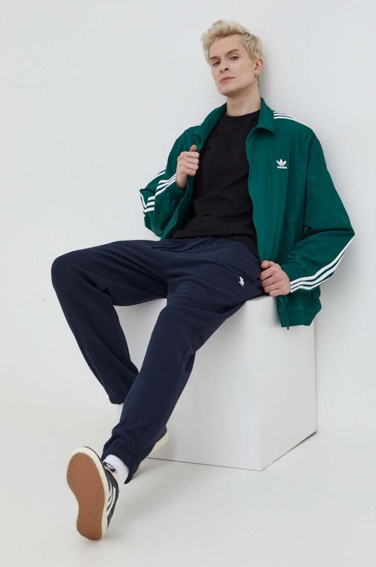 Abercrombie & Fitch spodnie dresowe KI134.4020.200 granatowy SS24