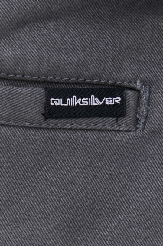 Bavlnené nohavice Quiksilver sivá AQYNP03020