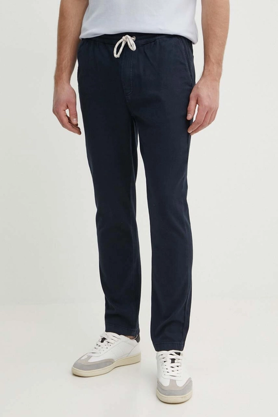 Pepe Jeans pantaloni chinos bleumarin PM211692