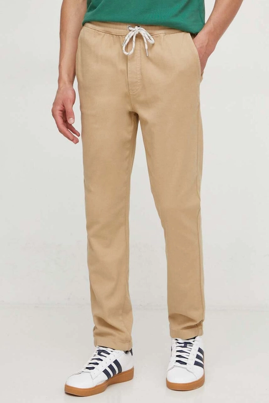 Nohavice Pepe Jeans GYMDIGO PULL ON PANT chinos béžová PM211692