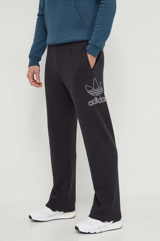 Bavlnené tepláky adidas Originals bavlna čierna IR7984