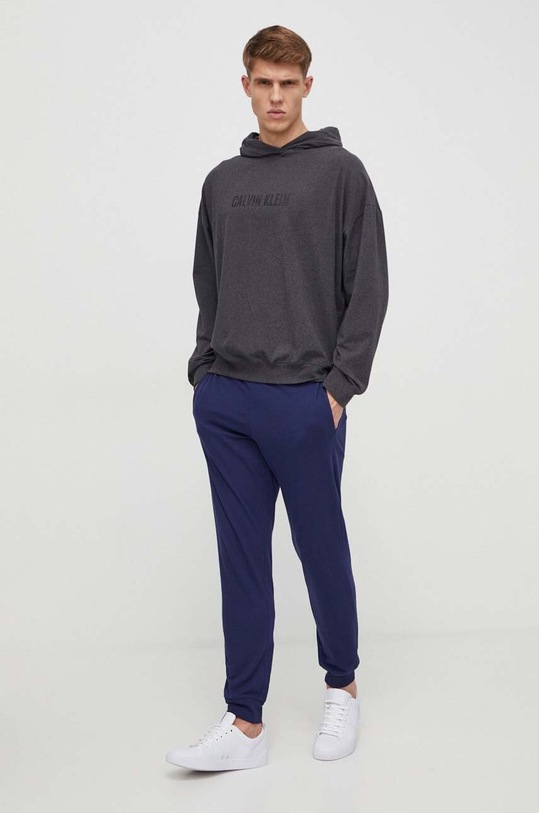 United Colors of Benetton spodnie bawełniane lounge 30964F00G granatowy AW24