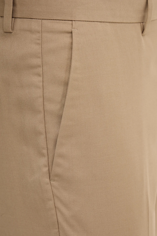 Kalhoty Sisley béžová 4KI356Y89