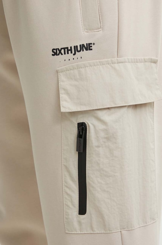 Sixth June spodnie dresowe 25009 beżowy