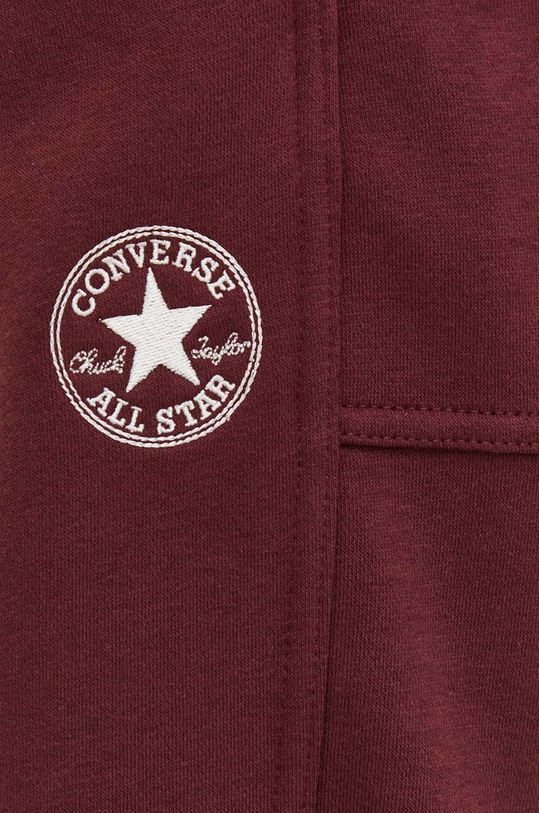 Converse pantaloni de trening burgundia 10025983.A03
