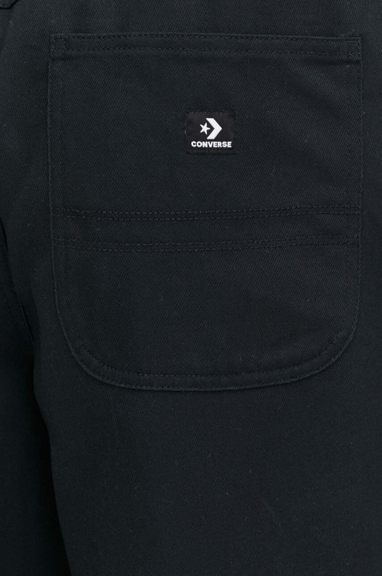 Converse spodnie bawełniane czarny 10026010.A02