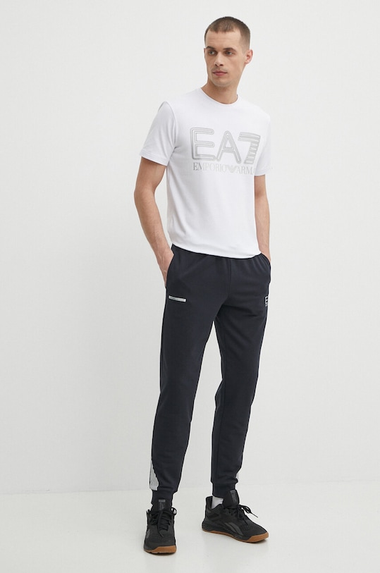 Tepláky EA7 Emporio Armani PJLIZ.3DPP70.1578 námořnická modř SS24