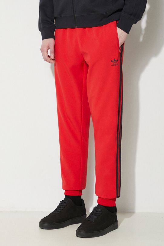 Παντελόνι φόρμας adidas Originals απλικέ κόκκινο IS2808
