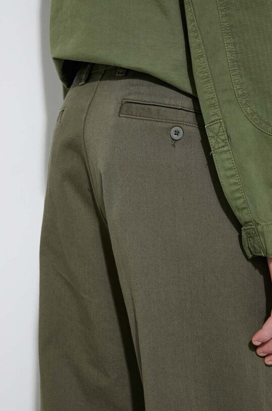 Kalhoty Alpha Industries Chino zelená 146203