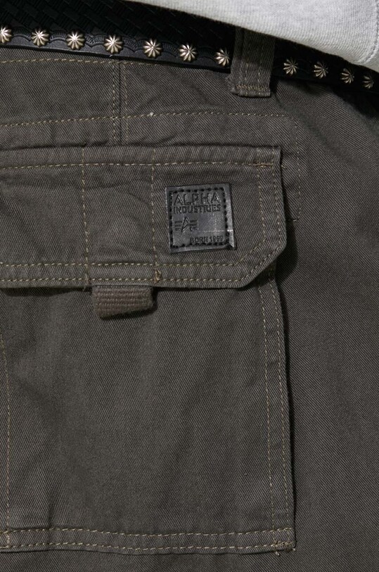 Alpha Industries cotton trousers Jet Pant gray 101212