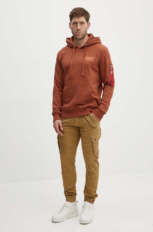 Alpha Industries spodnie Combat Pant LW 126215 beżowy SS25