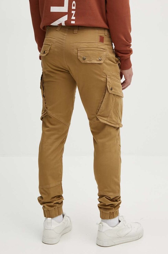 Odzież Alpha Industries spodnie Combat Pant LW 126215 beżowy