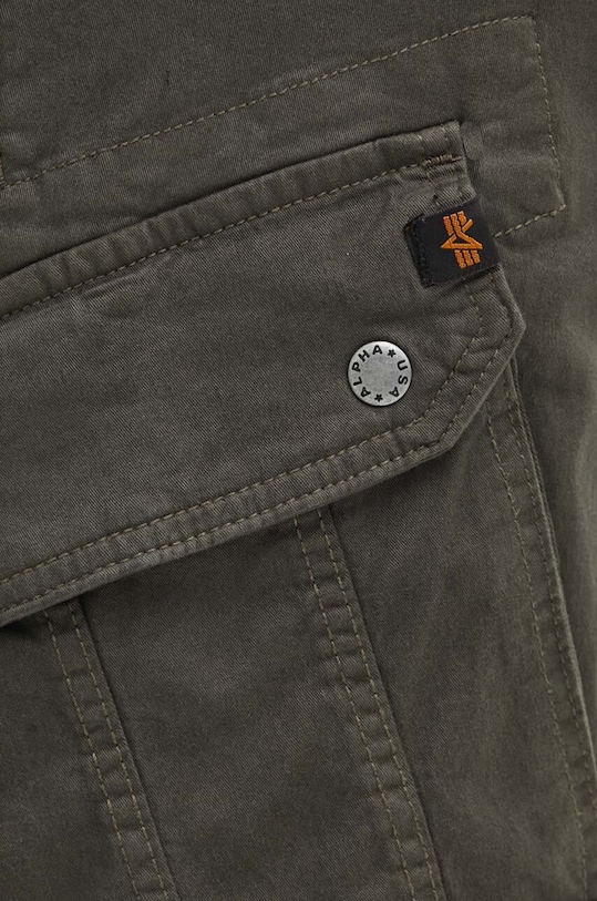 Nohavice Alpha Industries Combat Pant LW zelená 126215