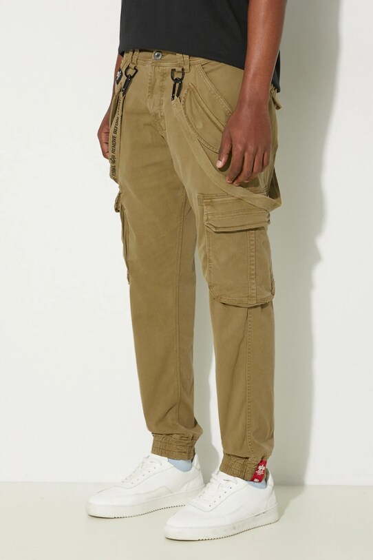 Alpha Industries pantaloni Utility Pant verde 128202