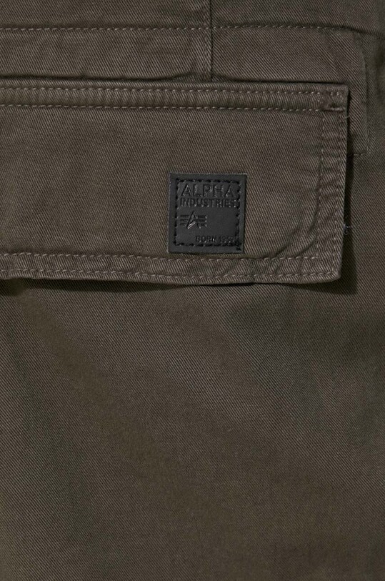 Alpha Industries cotton trousers Agent Pant green 158205