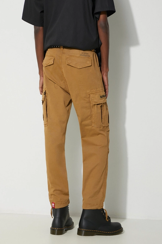 Oblečenie Nohavice Alpha Industries Squad Pant 188202 béžová