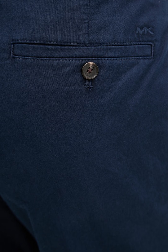 Hlače Michael Kors mornarsko plava CS4301KDR2