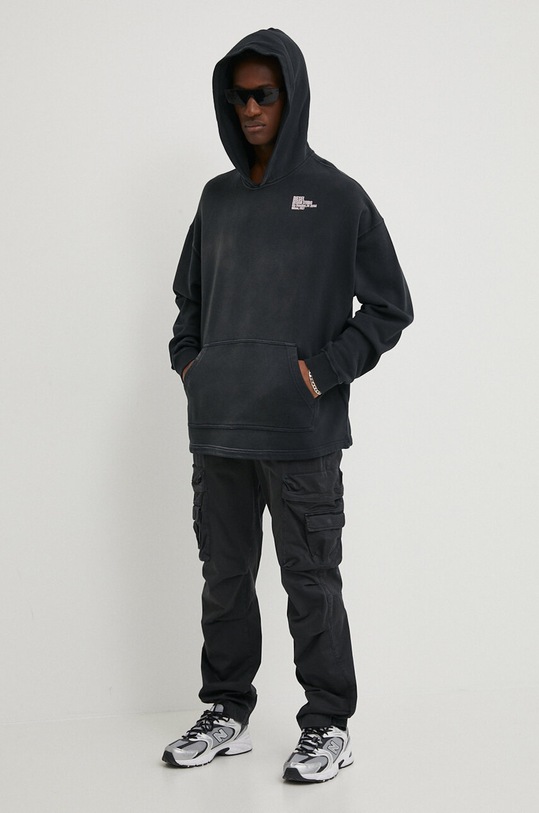 Diesel spodnie P-ARGYM-NEW-A A12878.0NJAF szary SS24