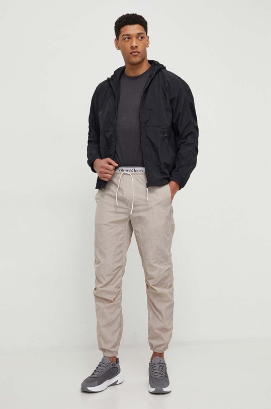 Calvin Klein Performance spodnie treningowe 00GMS4P637 szary SS24