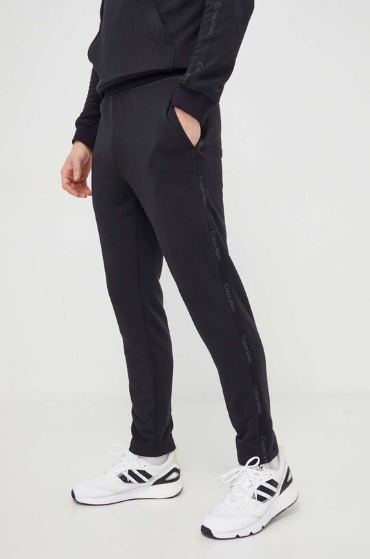 Штани для тренувань Calvin Klein Performance трикотаж чорний 00GMS4P641