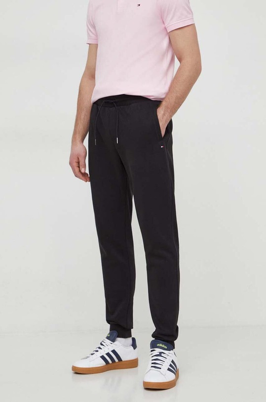 Tommy Hilfiger spodnie dresowe dzianina czarny MW0MW36142