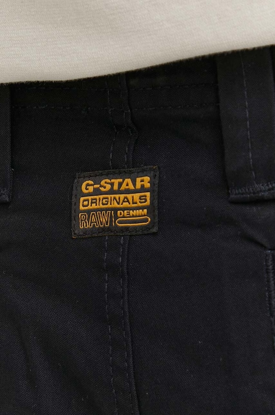 G-Star pantaloni de bumbac negru D24309.D387