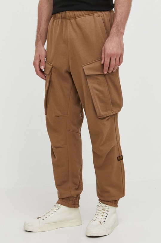 G-Star pantaloni de trening tricotaj bej D24964.D566