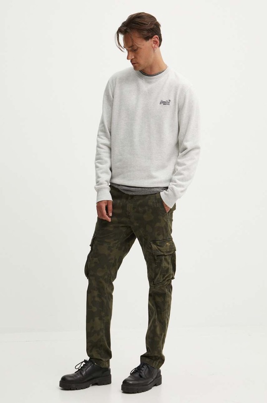 Kalhoty Superdry M7011132A.D4Z zelená SS24