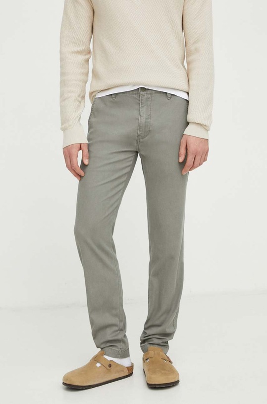 Levi's spodnie z elastanem szary 17196.0119