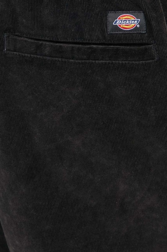 Dickies spodnie sztruksowe CHASE CITY PANT czarny DK0A4YSA