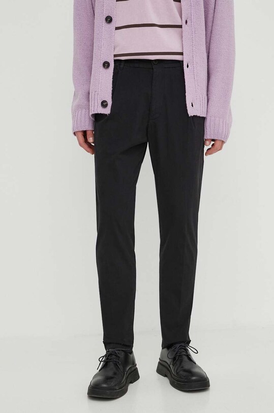 Drykorn spodnie CHASY z elastanem czarny 40393.270119