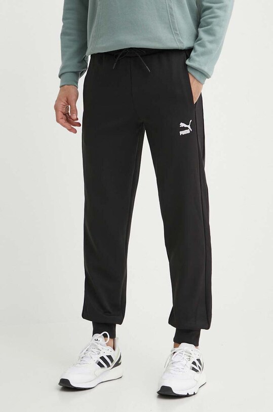 Спортивные штаны Puma трикотаж чёрный 624329