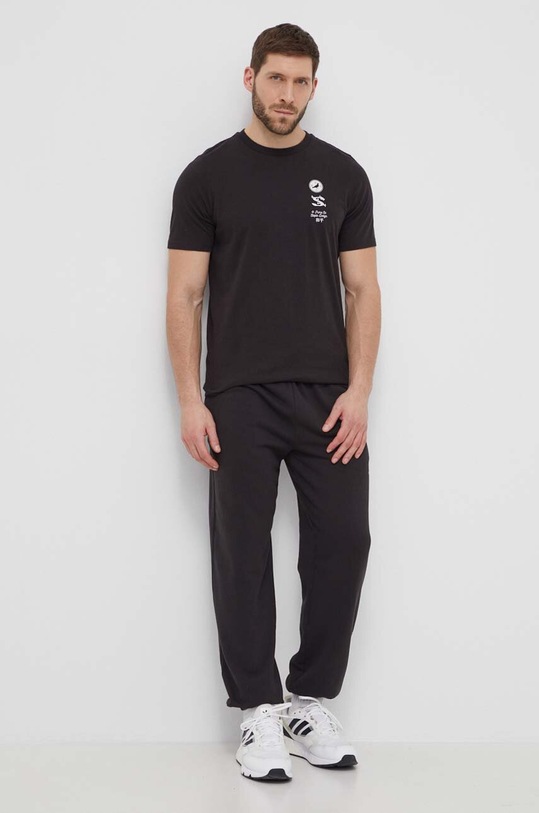 Bavlněné tepláky Puma X STAPLE 625885 černá SS24