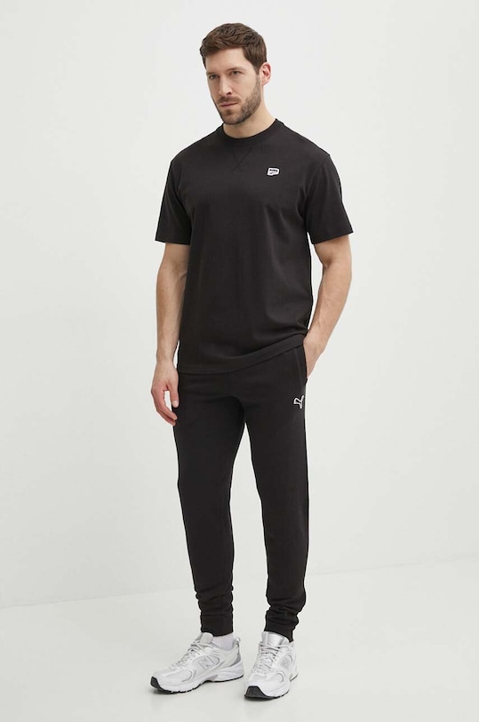 Bavlněné tepláky Puma BETTER ESSENTIALS 675980 černá SS24