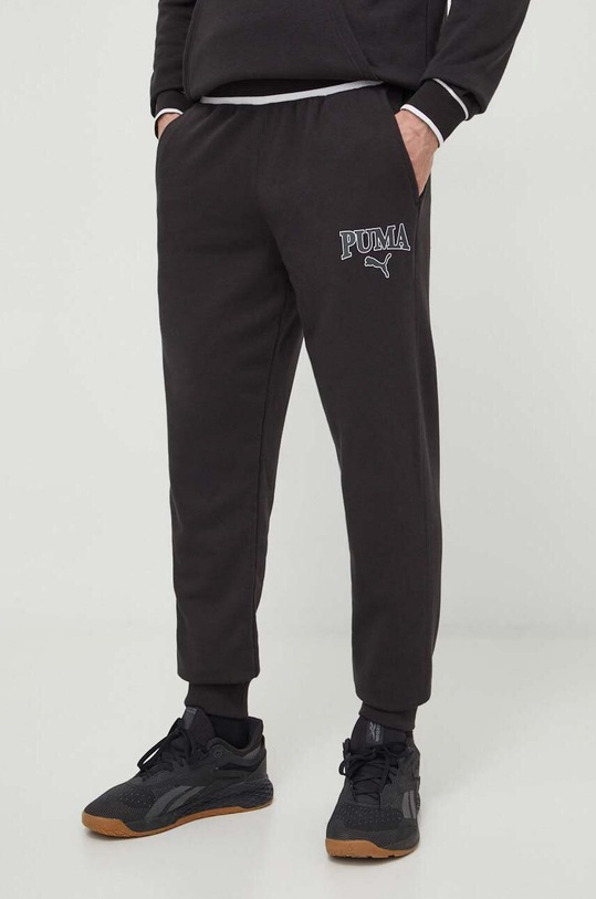 Tepláky Puma SQUAD pletenina černá 678972