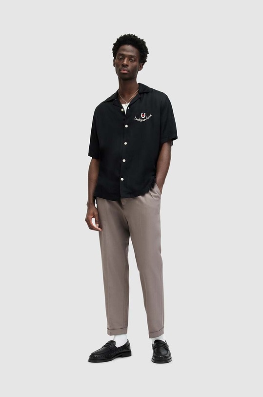 AllSaints pantaloni TALLIS bej MM070Y