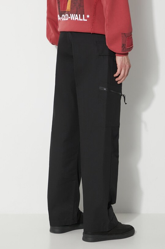 Oblečenie Bavlnené nohavice A-COLD-WALL* Static Zip Pant ACWMB278C čierna