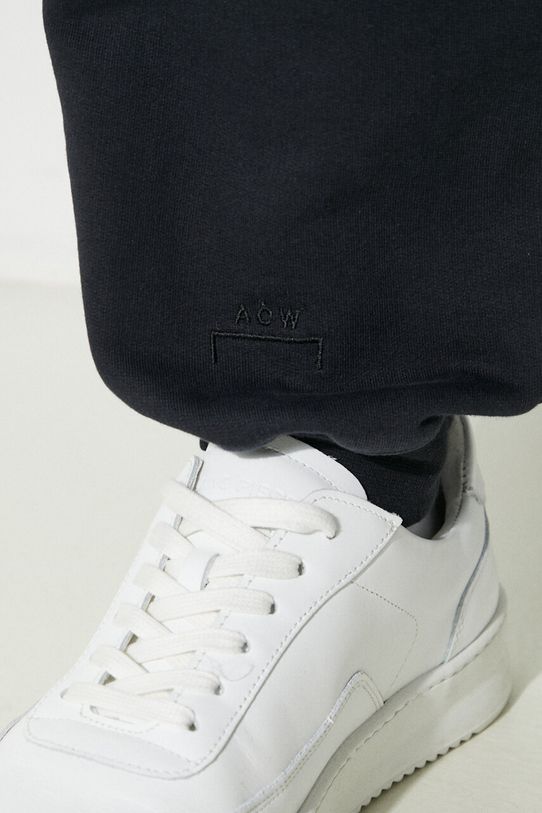 Βαμβακερό παντελόνι A-COLD-WALL* Essential Sweatpant μαύρο ACWMB274