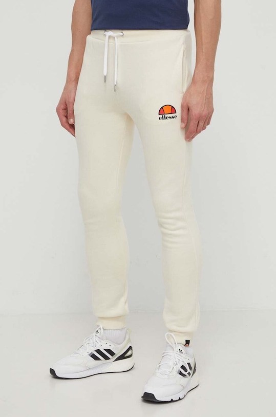 Tepláky Ellesse Ovest Jog Pant pletenina béžová SHV01763