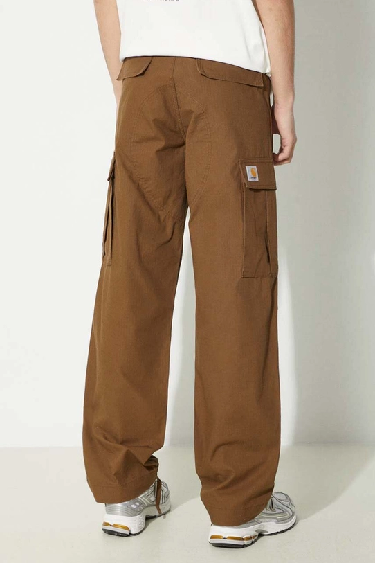 Clothing Carhartt WIP cotton trousers Regular Cargo Pant I032467.1ZD02 brown