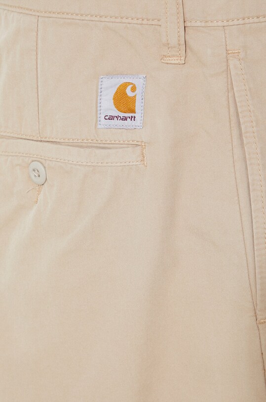 Carhartt WIP pantaloni de bumbac Calder Pant I033128.G1GD bej