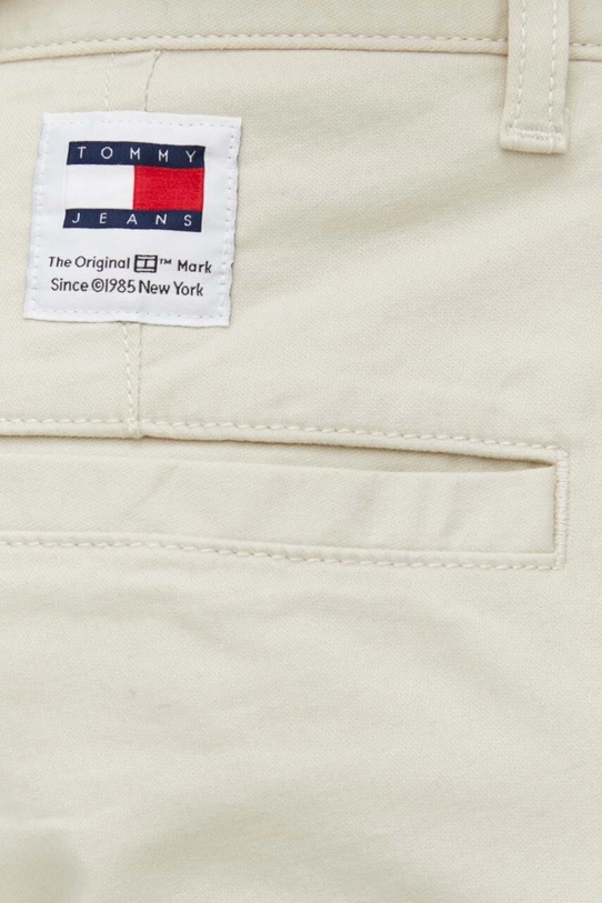 Nohavice Tommy Jeans DM0DM18940 béžová