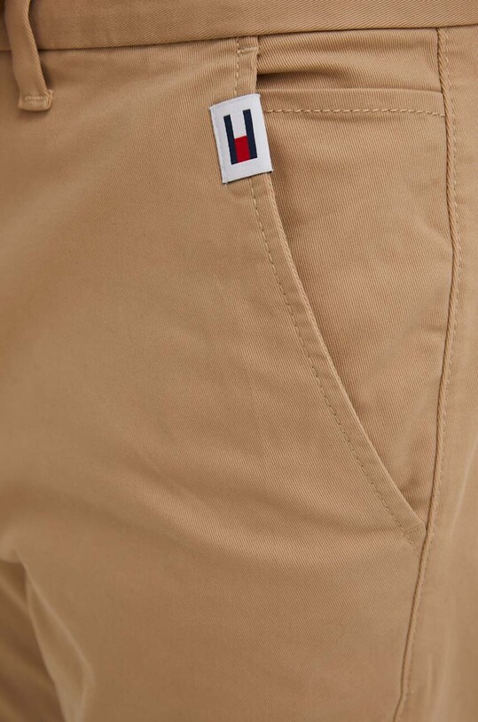 Hlače Tommy Jeans bež DM0DM19166