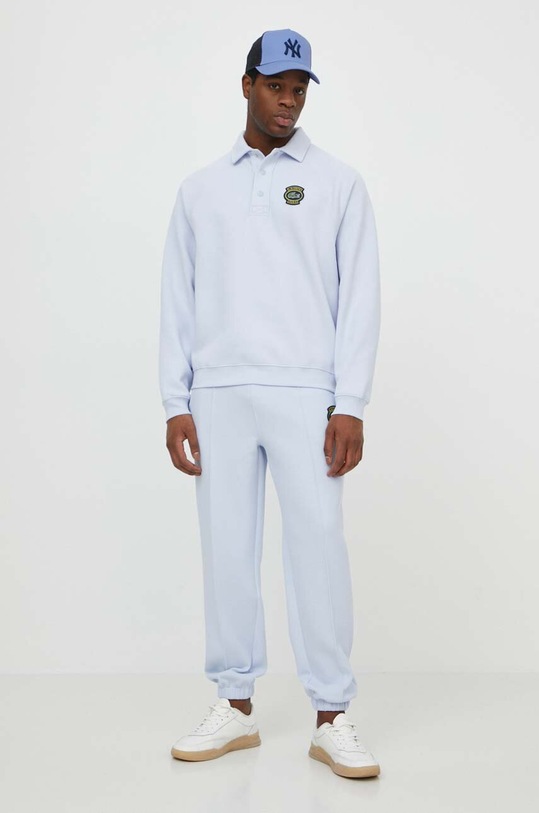 Παντελόνι φόρμας Lacoste XH7441 μπλε AW24